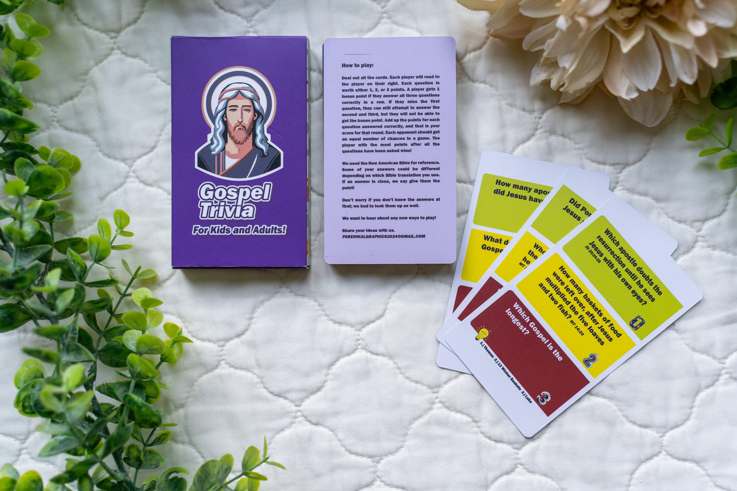 Gospel Trivia – New Testament Bible Card Game
