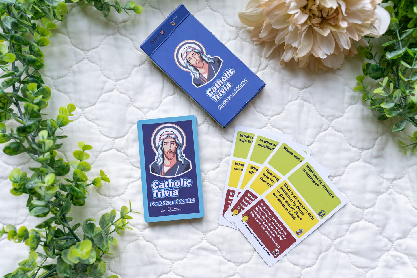 Catholic Trivia – Faith-Based Family Card Game